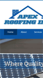 Mobile Screenshot of apexentroofing.com